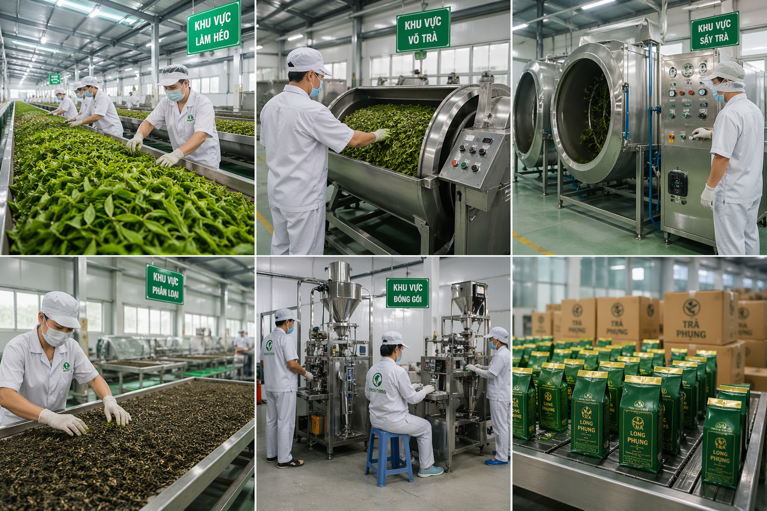 Quy trình chế biến & sản xuất