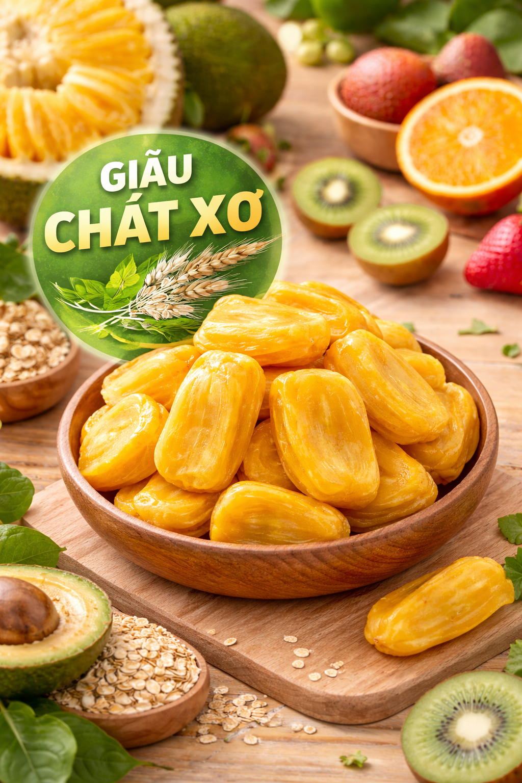 3.Hàm lượng chất xơ tự nhiên