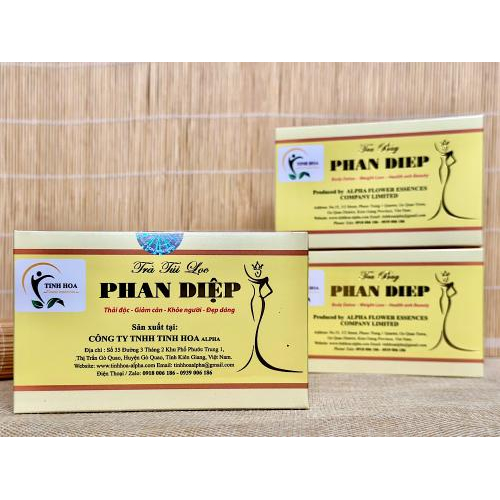 Thông tin chi tiết trà túi lọc Phan Diệp