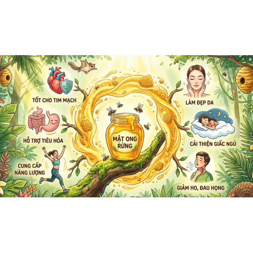 Giá Trị Tuyệt Vời Từ Mật Ong Rừng Nguyên Sinh Kon Ka Kinh